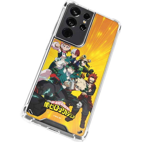 My Hero Academia Deku and Baku Team Season 6 Galaxy S21 Ultra 5G Clear Case